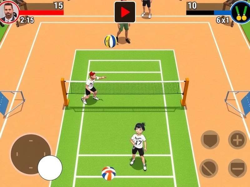 Peak Volley Vanguards Gameplay Screenshot